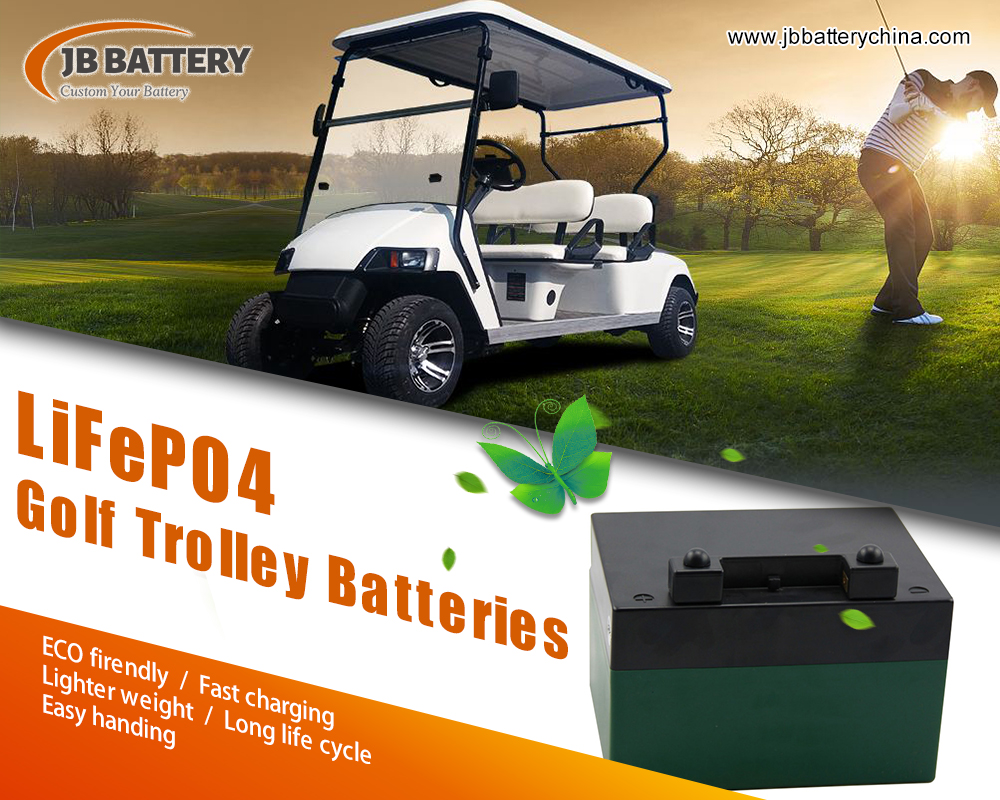 China Paquete de batería de la batería del carro de golf del iones de litio de 48V 100Ah con los BMS y su idealidad