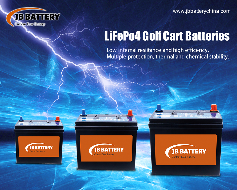 ¿Cuál es la diferencia entre una batería de carrito de golf de iones de litio personalizada de 36 V y una batería de litio personalizada de 48 V?
