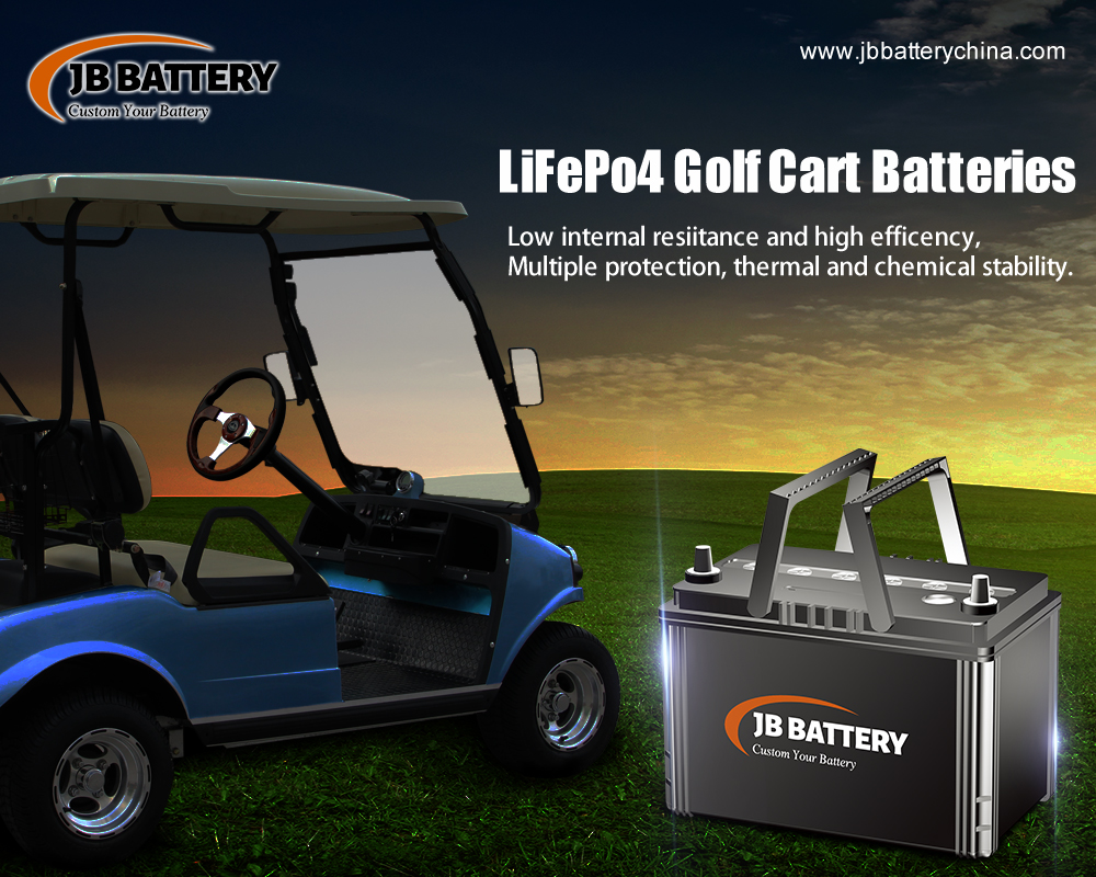 Las cinco razones principales para elegir un paquete de baterías de iones de litio personalizado para su carrito de golf