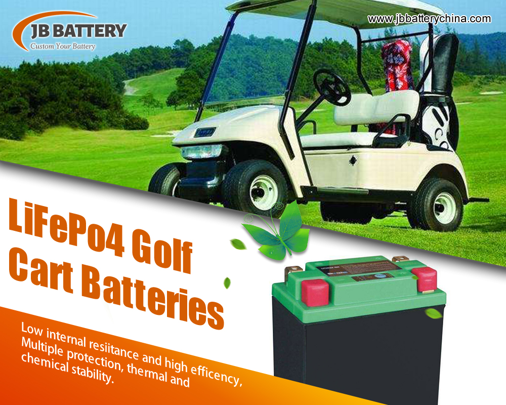 ¿Qué causa un paquete de baterías LIFEPO4 de 24V 100 V 100V 100V para los carros de golf?